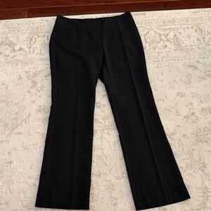 Kenneth Cole New York Black Boot-Cut Dress Pants